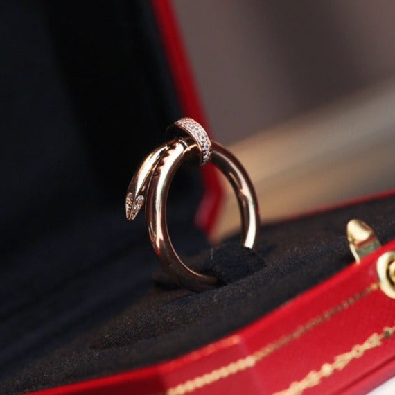 ¡®Dream¡¯JUSTE RING 2.65MM PINK GOLD DIAMOND