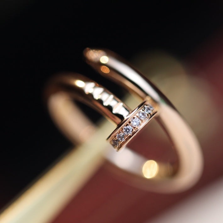 ¡®Dream¡¯JUSTE RING 2.65MM PINK GOLD DIAMOND