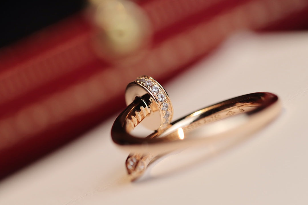 ¡®Dream¡¯JUSTE RING 2.65MM PINK GOLD DIAMOND