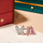 ¡®Dream¡¯TWIN BUTTERFLY DIAMOND RING