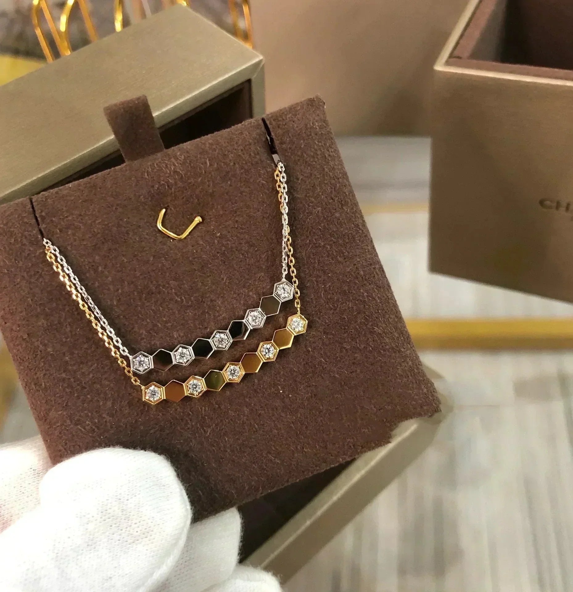 ¡®Dream¡¯BEE LOVE NECKLACE DIAMOND