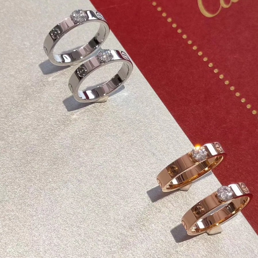 ¡®Dream¡¯LOVE RING 3.6MM 1 BIG DIAMOND