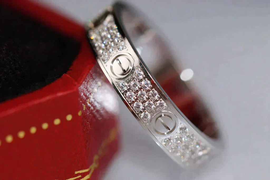 ¡®Dream¡¯LOVE RING 3.6MM DIAMOND PAVED