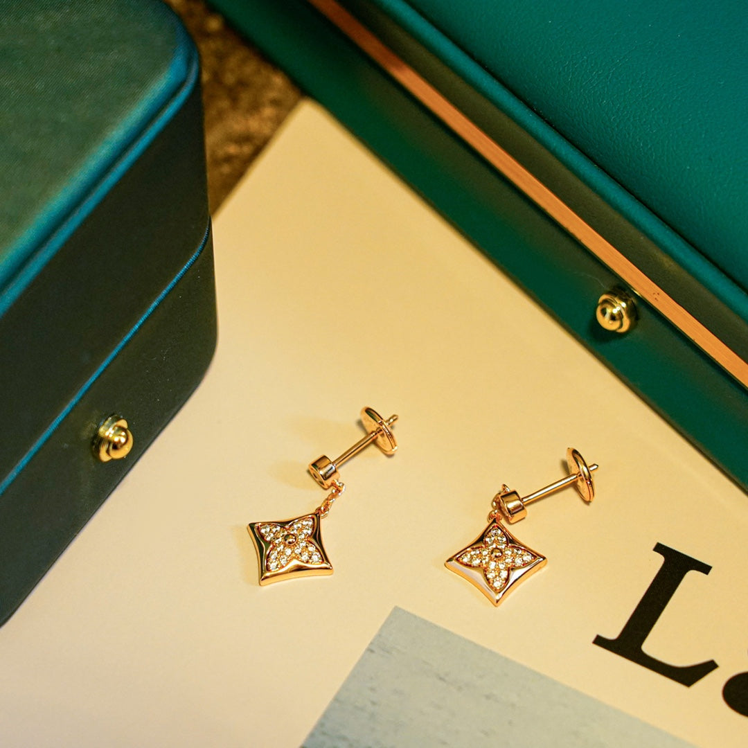 ¡®Dream¡¯STAR DIAMONDS OHRRINGE GOLD