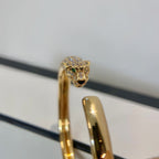 „Dream“ PANTHÈRE GOLD DIAMOND OFFENER ARMBREIF