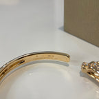 „Dream“ PANTHÈRE GOLD DIAMOND OFFENER ARMBREIF