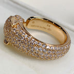 ¡®Dream¡¯PANTHERE PINK GOLD DIAMOND RING