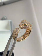 ¡®Dream¡¯PANTHERE PINK GOLD DIAMOND RING