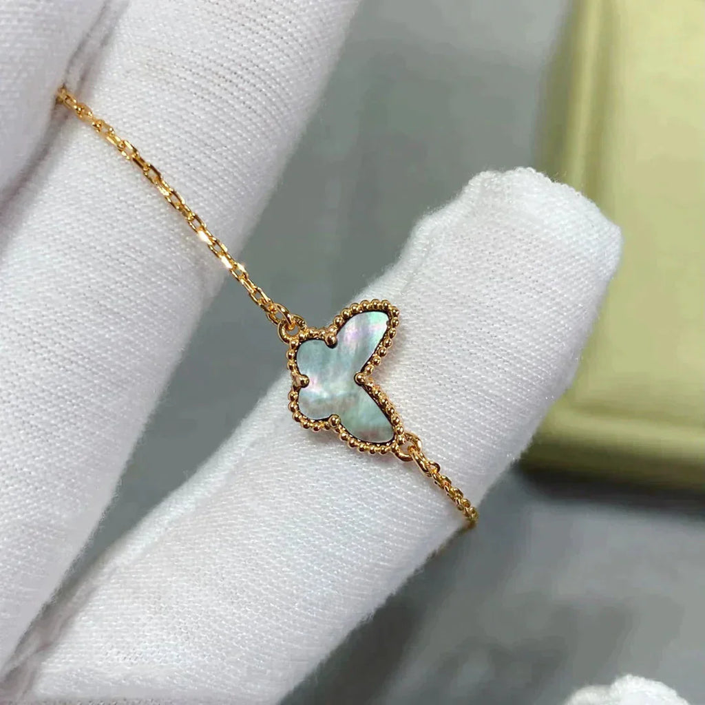 ¡®Dream¡¯BUTTERFLY DARK MOP BUTTERFLY BRACELET