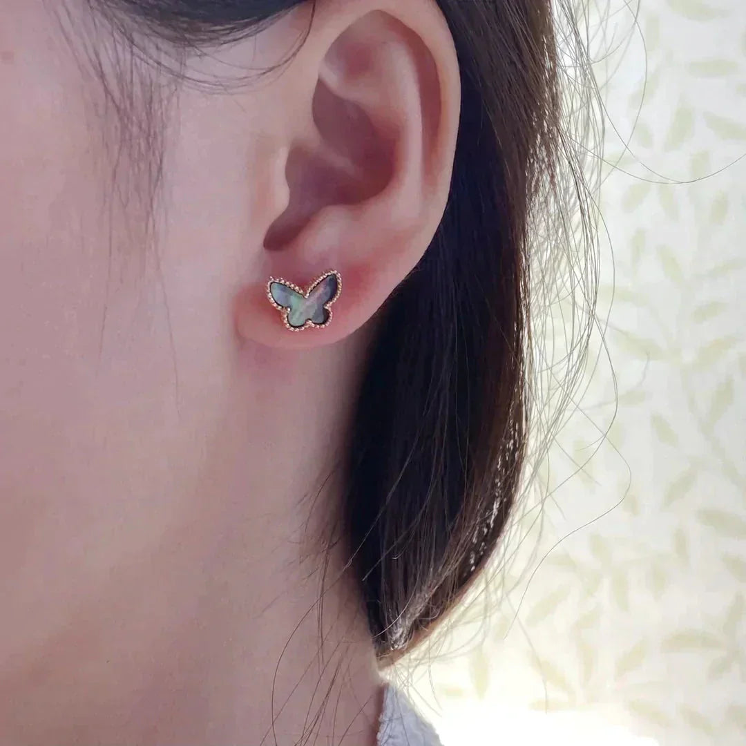 ¡®Dream¡¯BUTTERFLY DARK MOP  EARRINGS