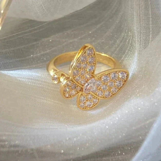 ¡®Dream¡¯BUTTERFLY DIAMOND RING