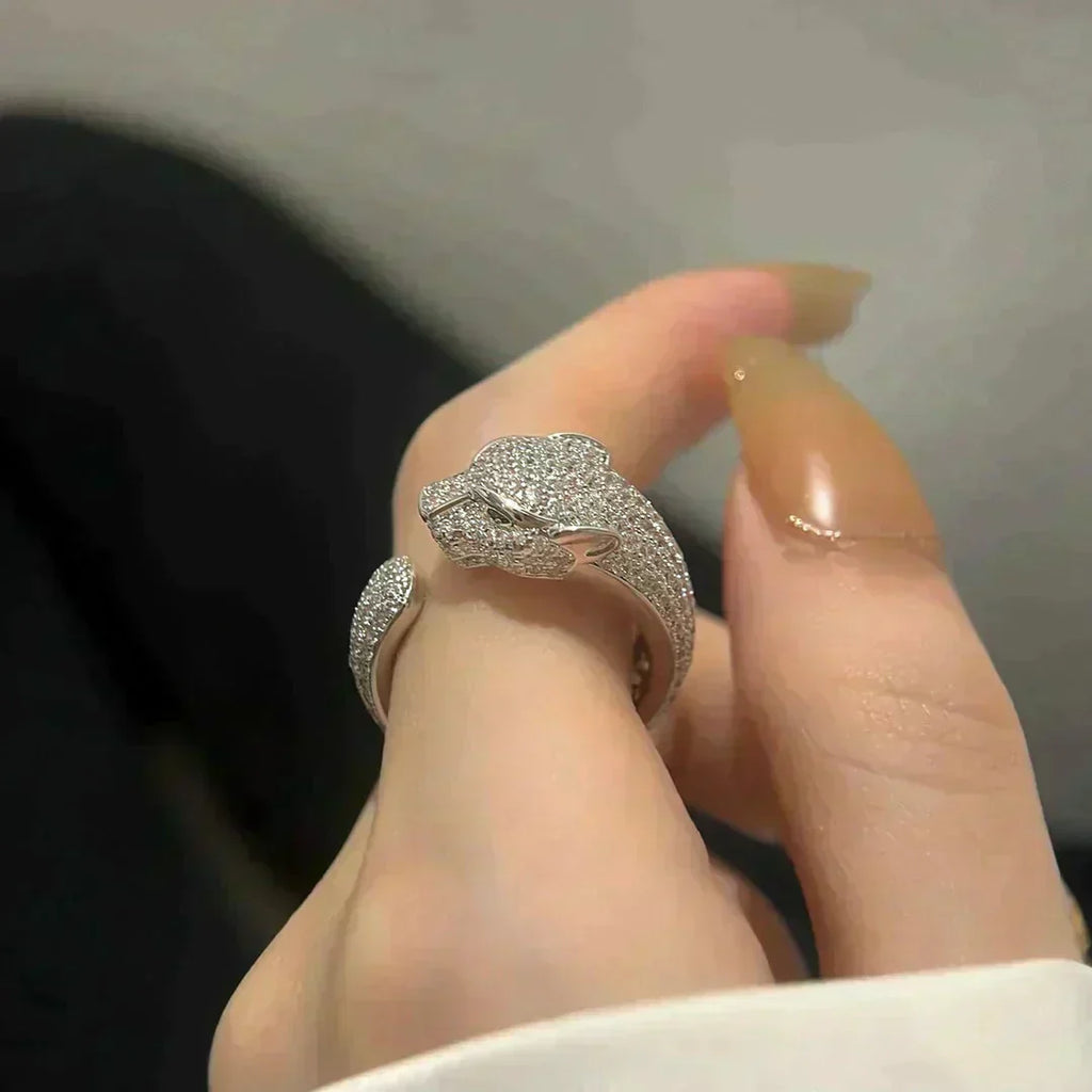¡®Dream¡¯PANTHERE 5.5MM ALL DIAMOND RING