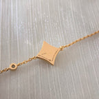 ¡®Dream¡¯COLOR STAR CARNELIAN PINK GOLD DIAMOND BRACELET