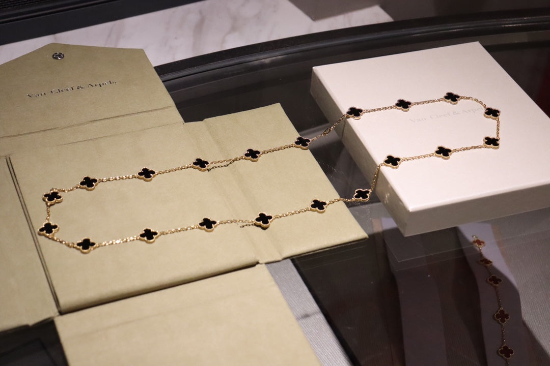 ¡®Dream¡¯CLOVER 20 MOTIFS ONYX ROSE GOLD
