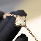¡®Dream¡¯CLOVER 20 MOTIFS DARK MOP DIAMOND  NECKLACE