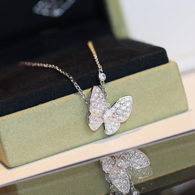 ¡®Dream¡¯BUTTERFLY DIAMOND NECKLACE
