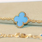 ¡®Dream¡¯CLOVER 20 MOTIFS TURQUOISE GOLD