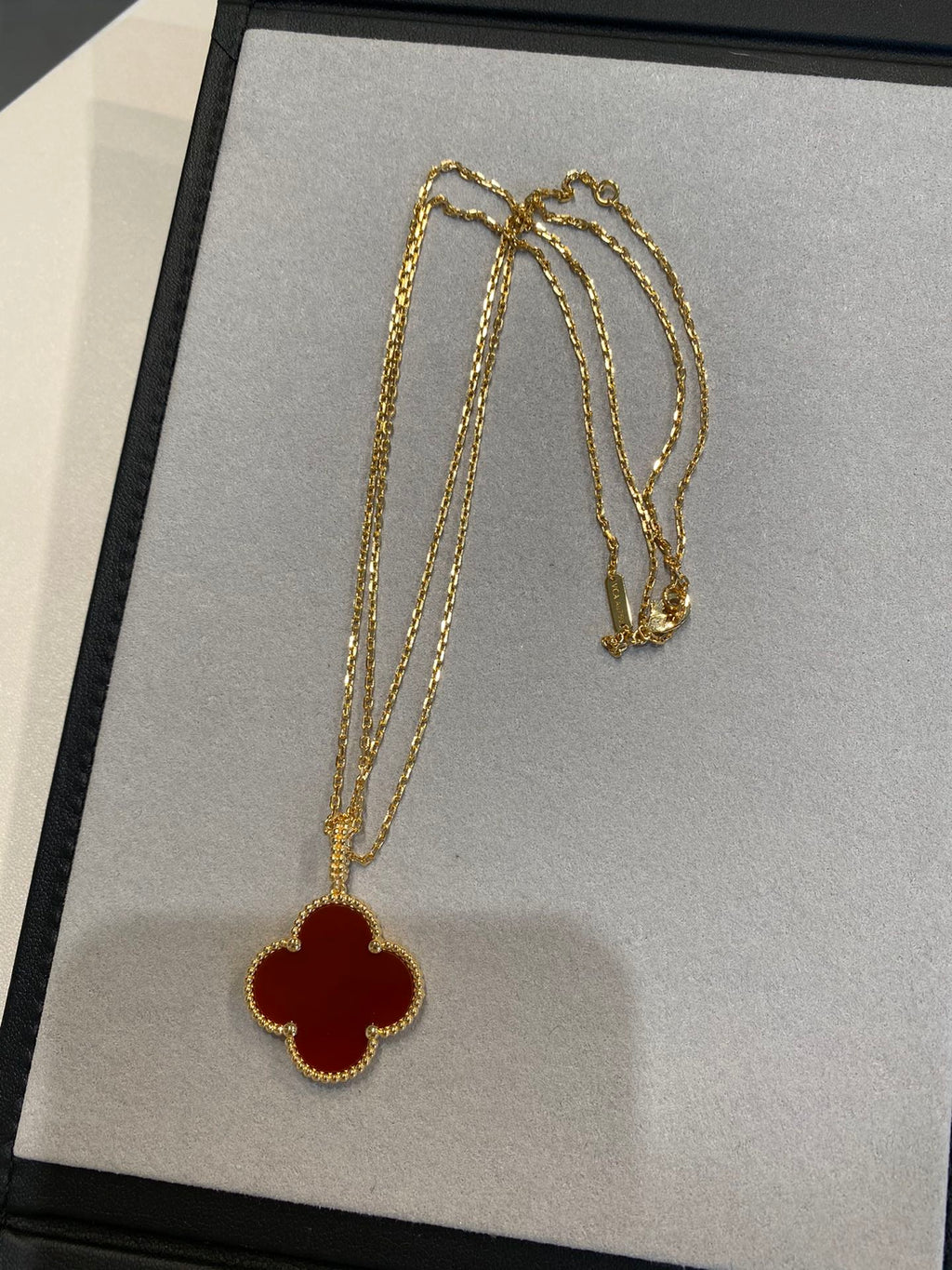 ¡®Dream¡¯CLOVER 25MM HALSKETTE GOLD KARNEOL