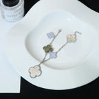 „Dream“KLEE-ARMBAND 5 MOTIVE MOP CHALZEDON SILBER