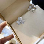 ¡®Dream¡¯CLOVER COMOS DIAMOND EARRINGS SILVER