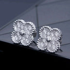 ¡®Dream¡¯CLOVER 1 MOTIFS DIAMOND OHRSTECKER SILBER