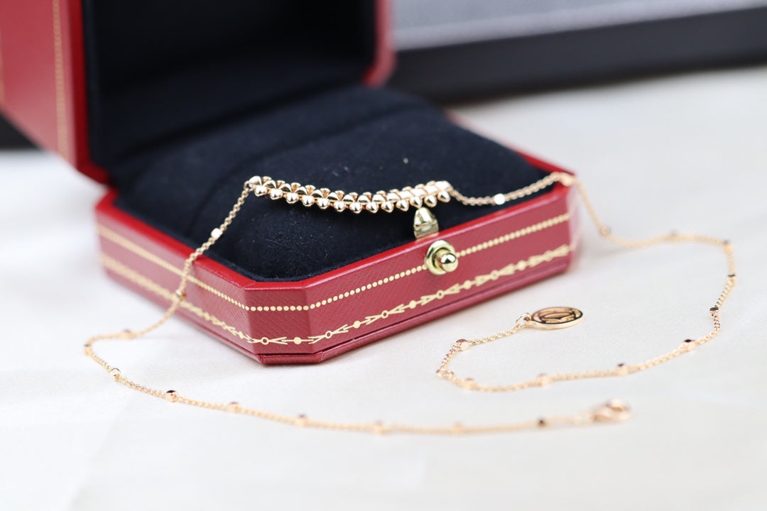 ¡®Dream¡¯CLASH PINK GOLD NECKLACE