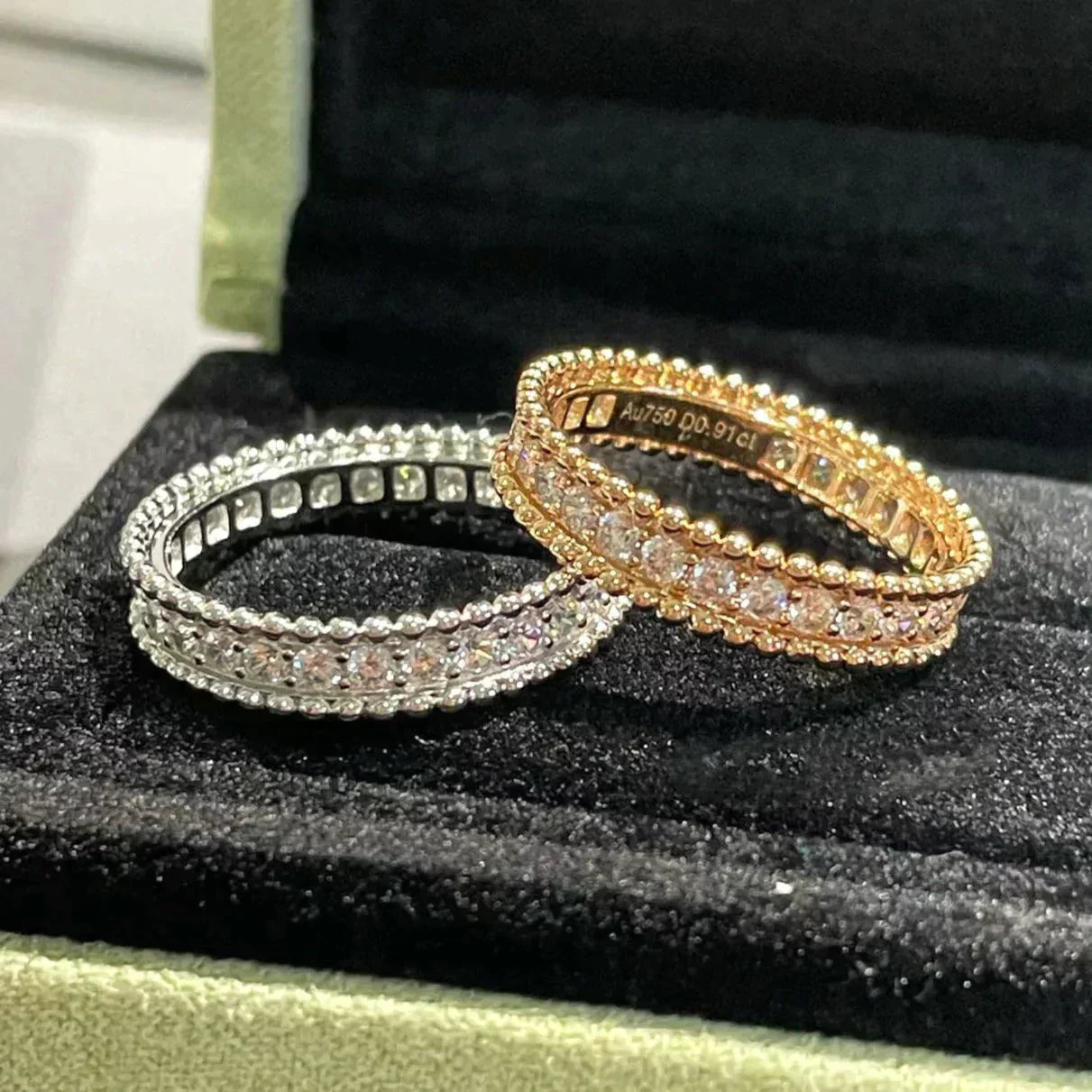¡®Dream¡¯PERLEE DIAMOND ROSE GOLD RING
