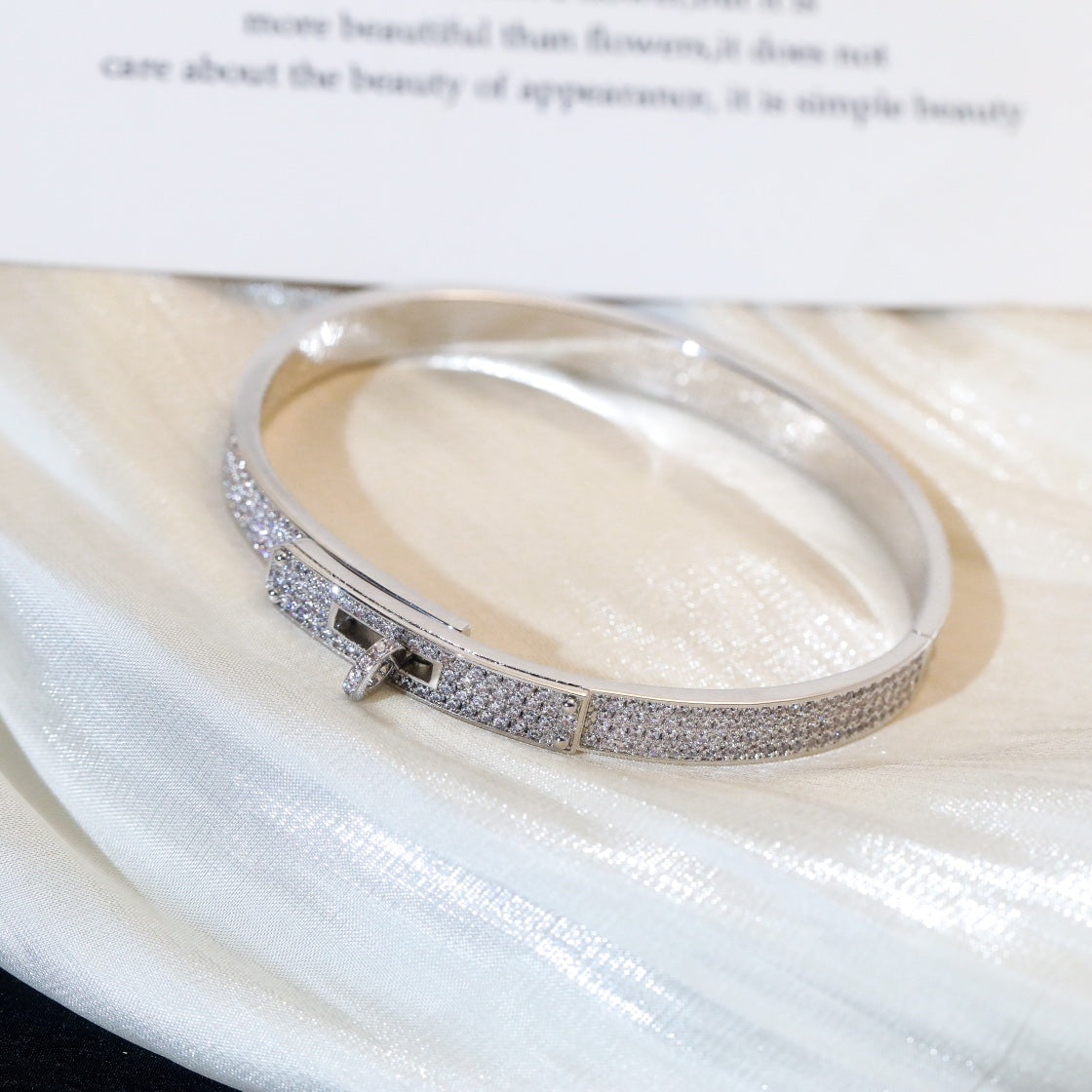 ¡®Dream¡¯KELLY BRACELET DIAMOND PAVED