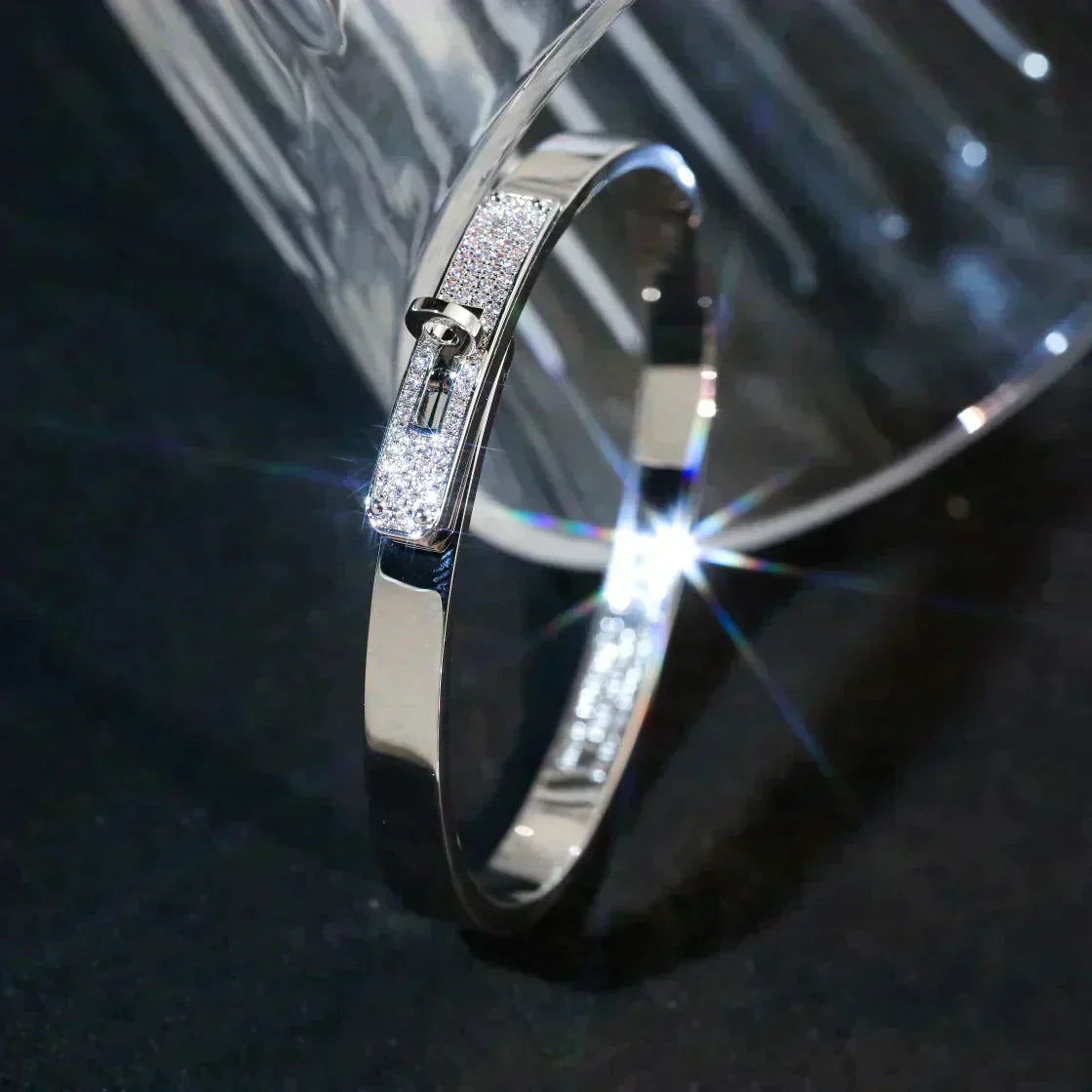 ¡®Dream¡¯KELLY SILVER DIAMOND BRACELET