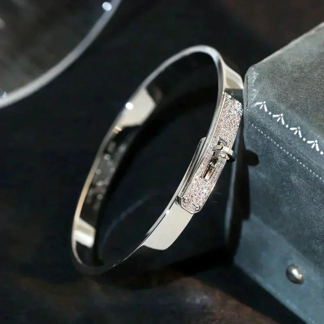 ¡®Dream¡¯KELLY SILVER DIAMOND BRACELET