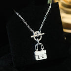 ¡®Dream¡¯POP H PEDANT SILVER NECKLACE