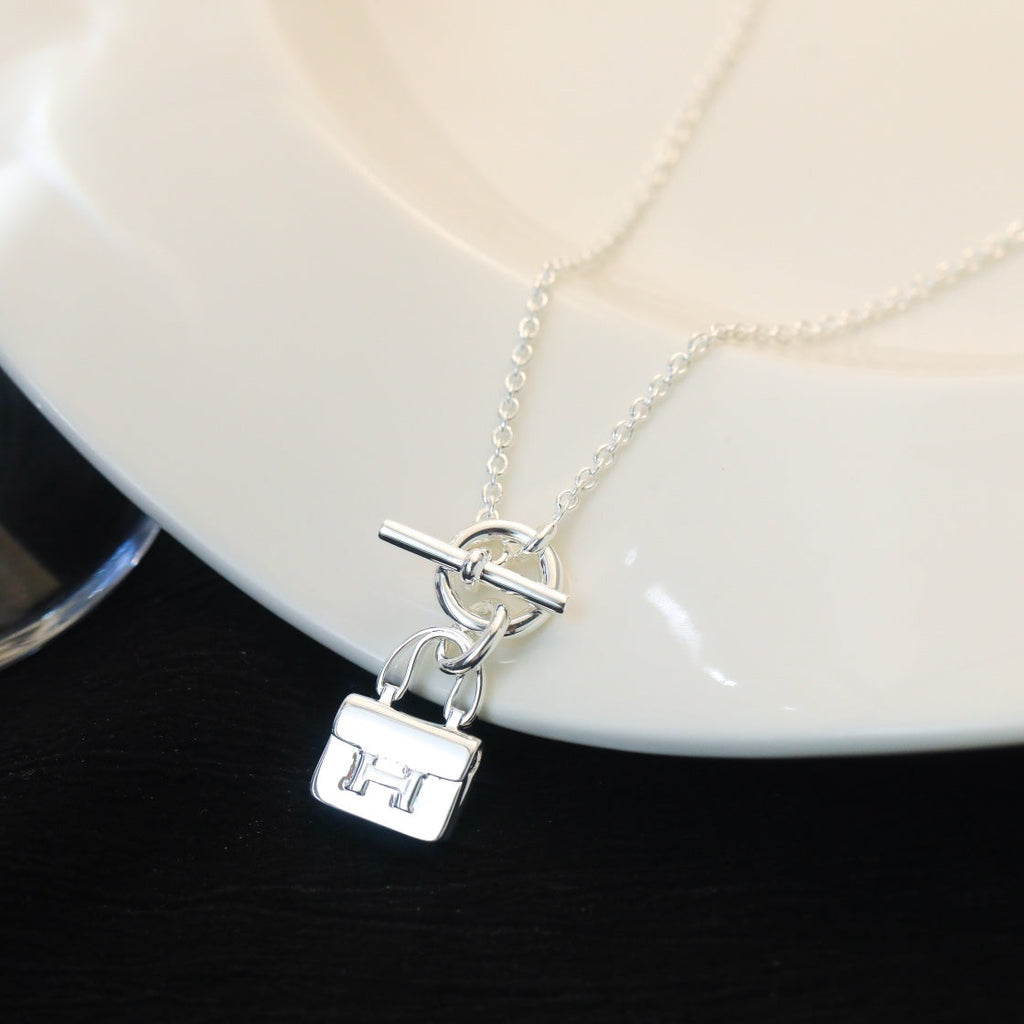 ¡®Dream¡¯POP H PEDANT SILVER NECKLACE