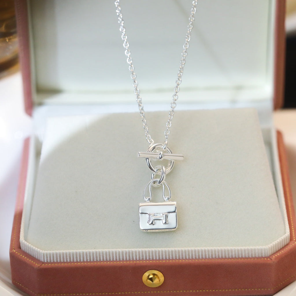 ¡®Dream¡¯POP H PEDANT SILVER NECKLACE