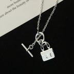 ¡®Dream¡¯POP H PEDANT SILVER NECKLACE