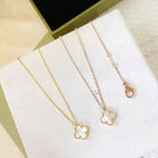 ¡®Dream¡¯CLOVER MINI 9.5MM WHITE MOTHER-OF-PEARL NECKLACE