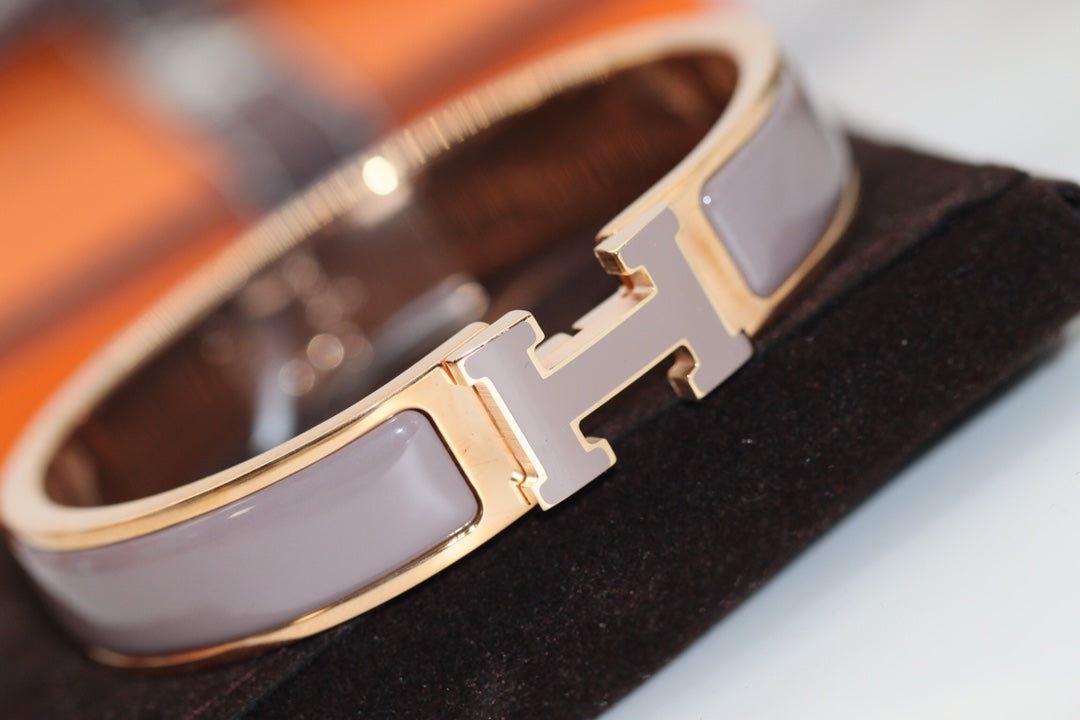 ¡®Dream¡¯H BRACELET 12MM BROWN