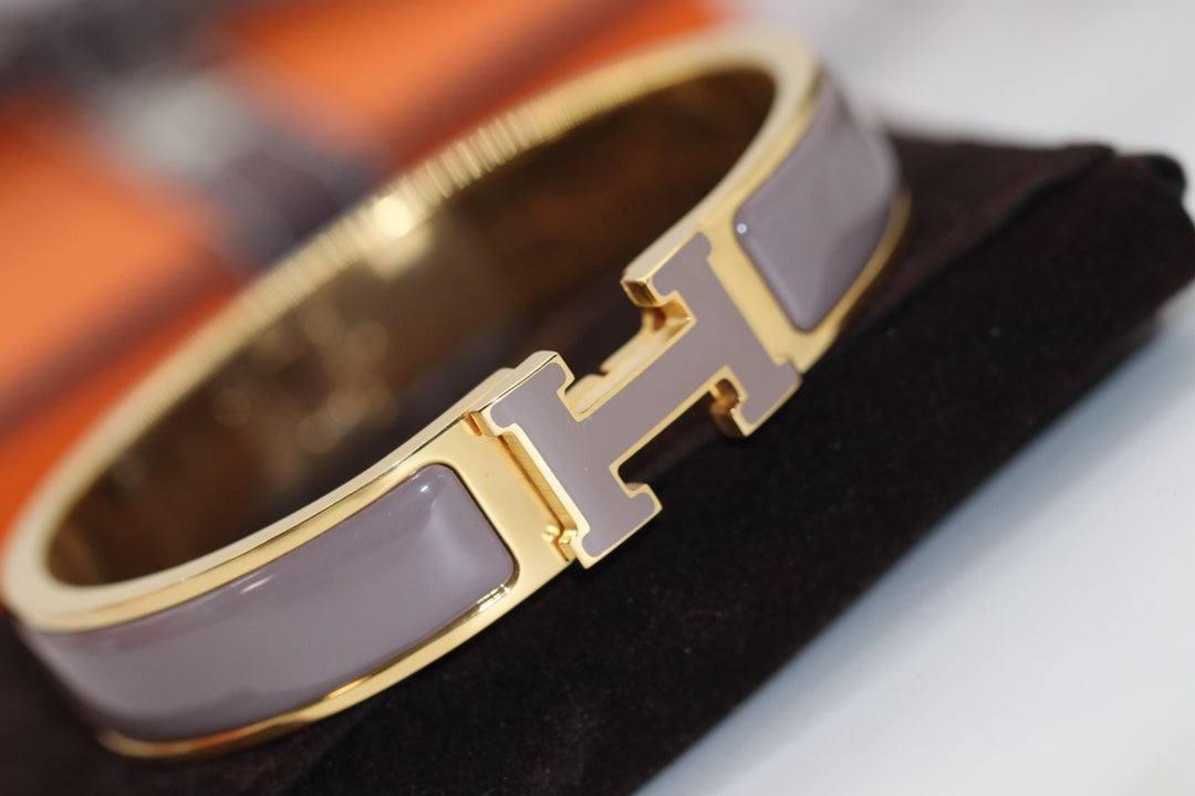 ¡®Dream¡¯H BRACELET 12MM BROWN