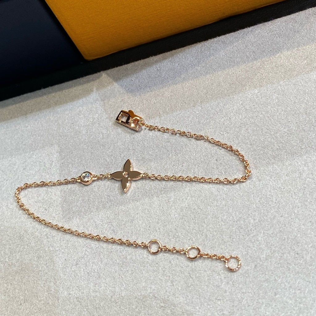 ¡®Dream¡¯STAR DIAMOND PINK GOLD BRACELET