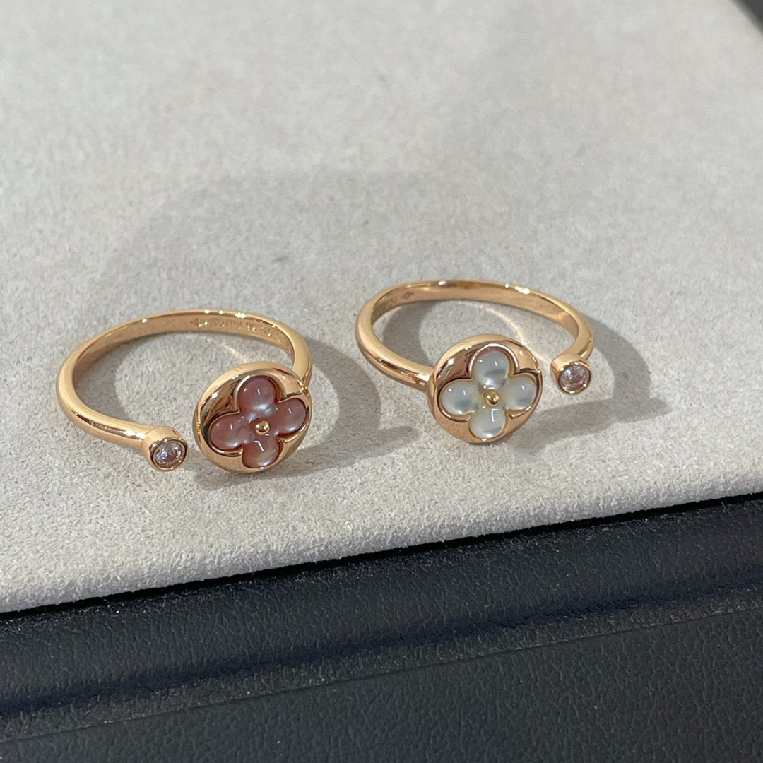¡®Dream¡¯SUN 1 DIAMOND PINK MOP RING