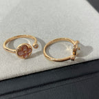 ¡®Dream¡¯SUN 1 DIAMOND PINK MOP RING