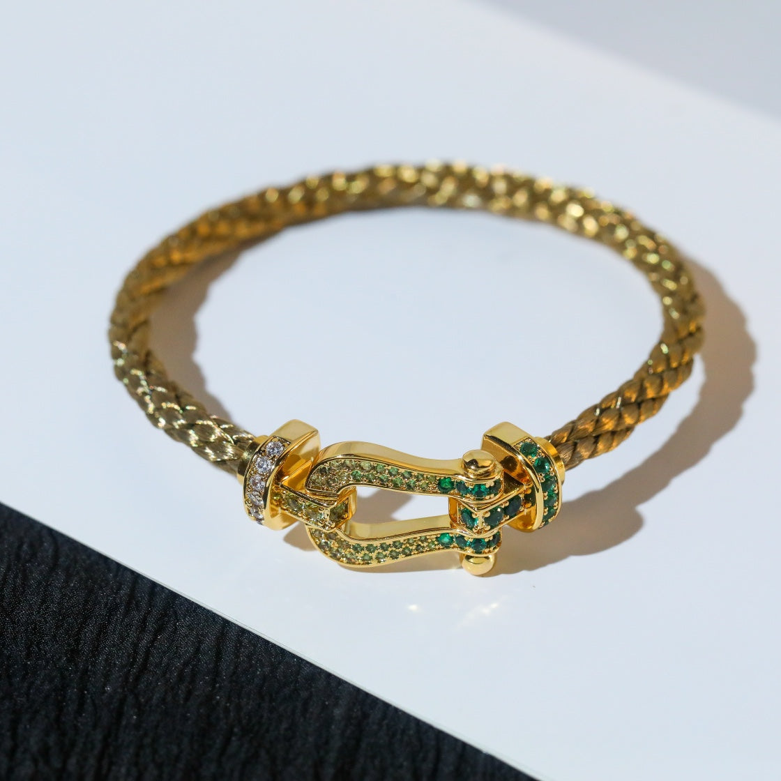 ¡®Dream¡¯FORCE 10 GOLD GREEN DIAMOND PAVED
