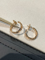 „Dream“BEE LOVE Ohrringe GOLD DIAMANT