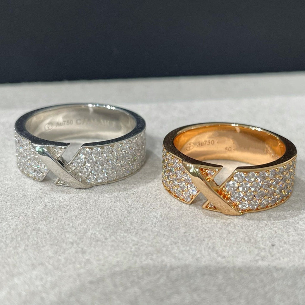 ¡®Dream¡¯LIENS EVIDENCE  DIAMOND PAVED RING
