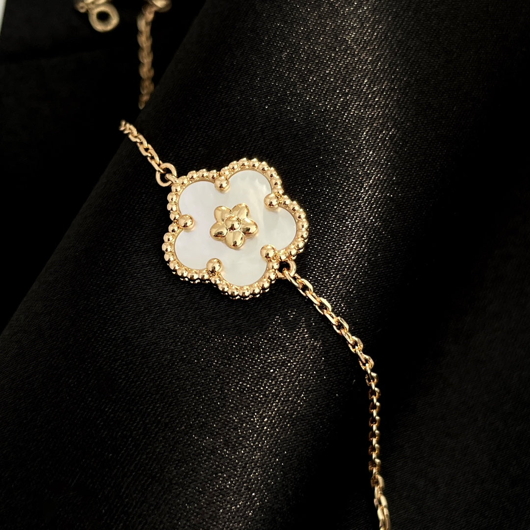 ¡®Dream¡¯LUCKY SPRING ROSE GOLD MOP BRACELET