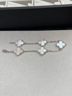 [Dream]New CLOVER WHITE PEARL MOP 5 MOTIF BRACELET COLLECTION