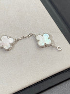 [Dream]New CLOVER WHITE PEARL MOP 5 MOTIF BRACELET COLLECTION