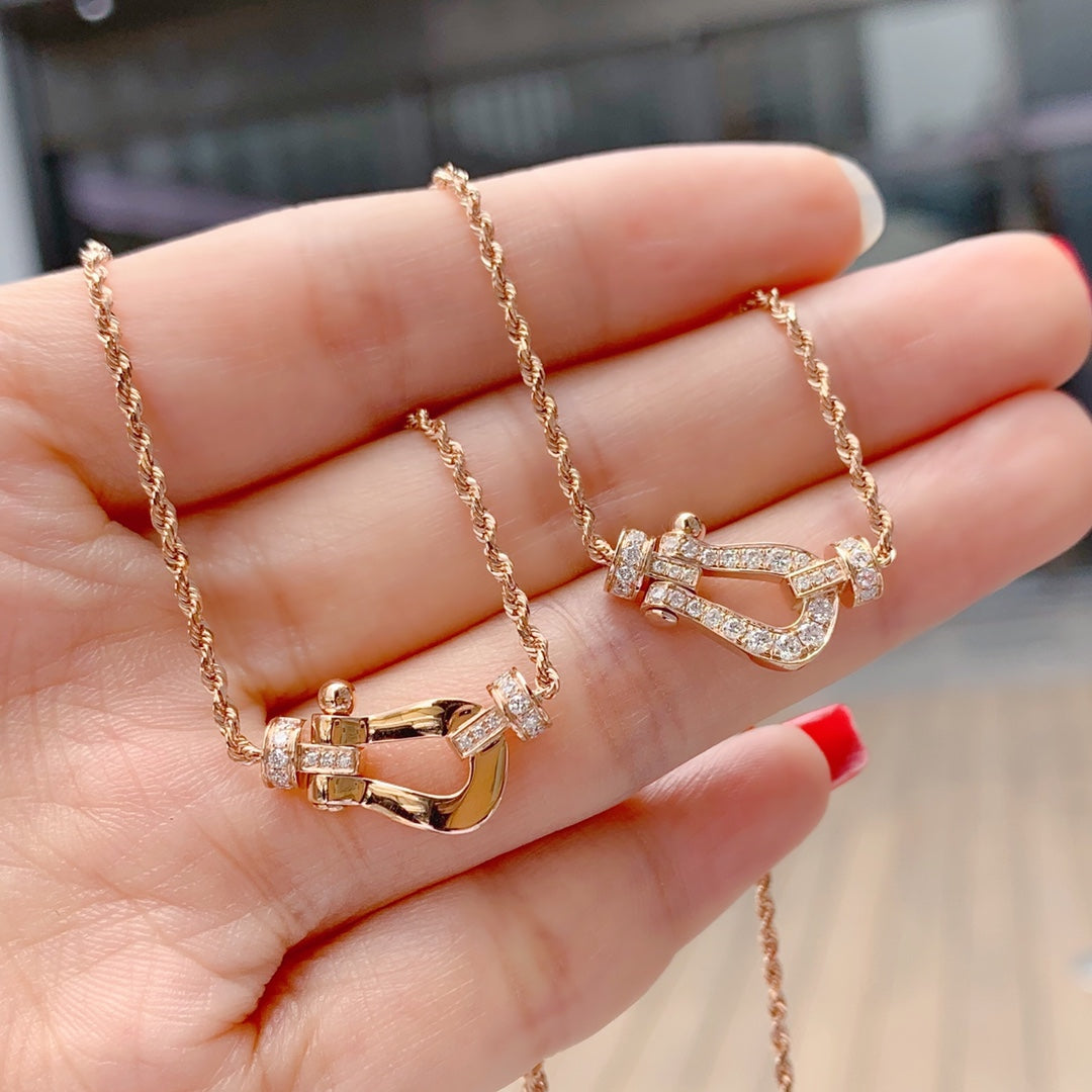 ¡®Dream¡¯FORCE 10 PINK GOLD DIAMOND NECKLACE