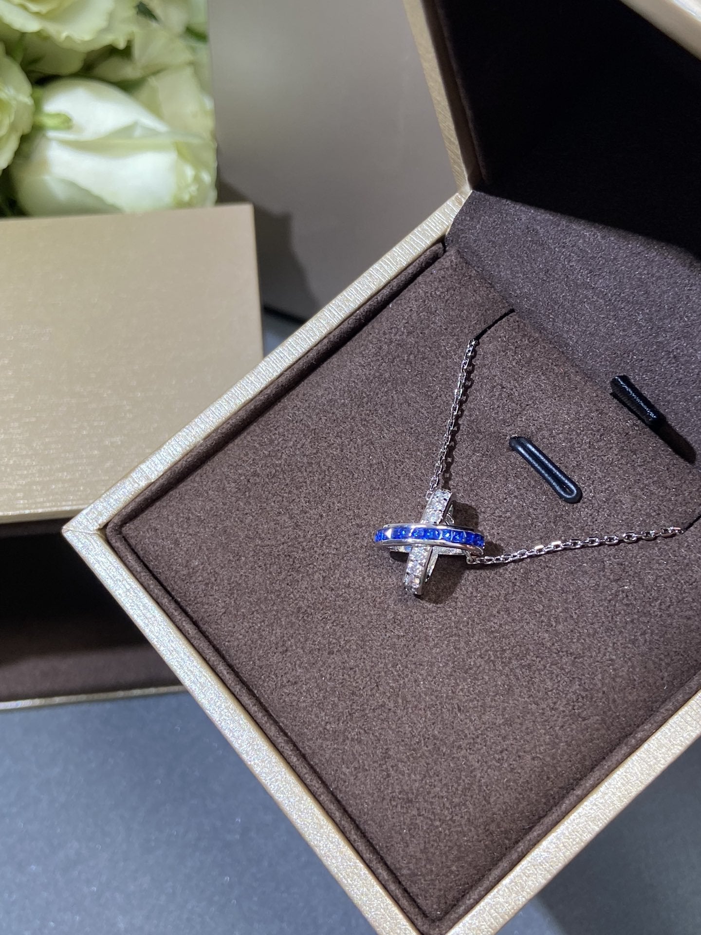 ¡®Dream¡¯LIENS DIAMOND SILVER NECKLACE