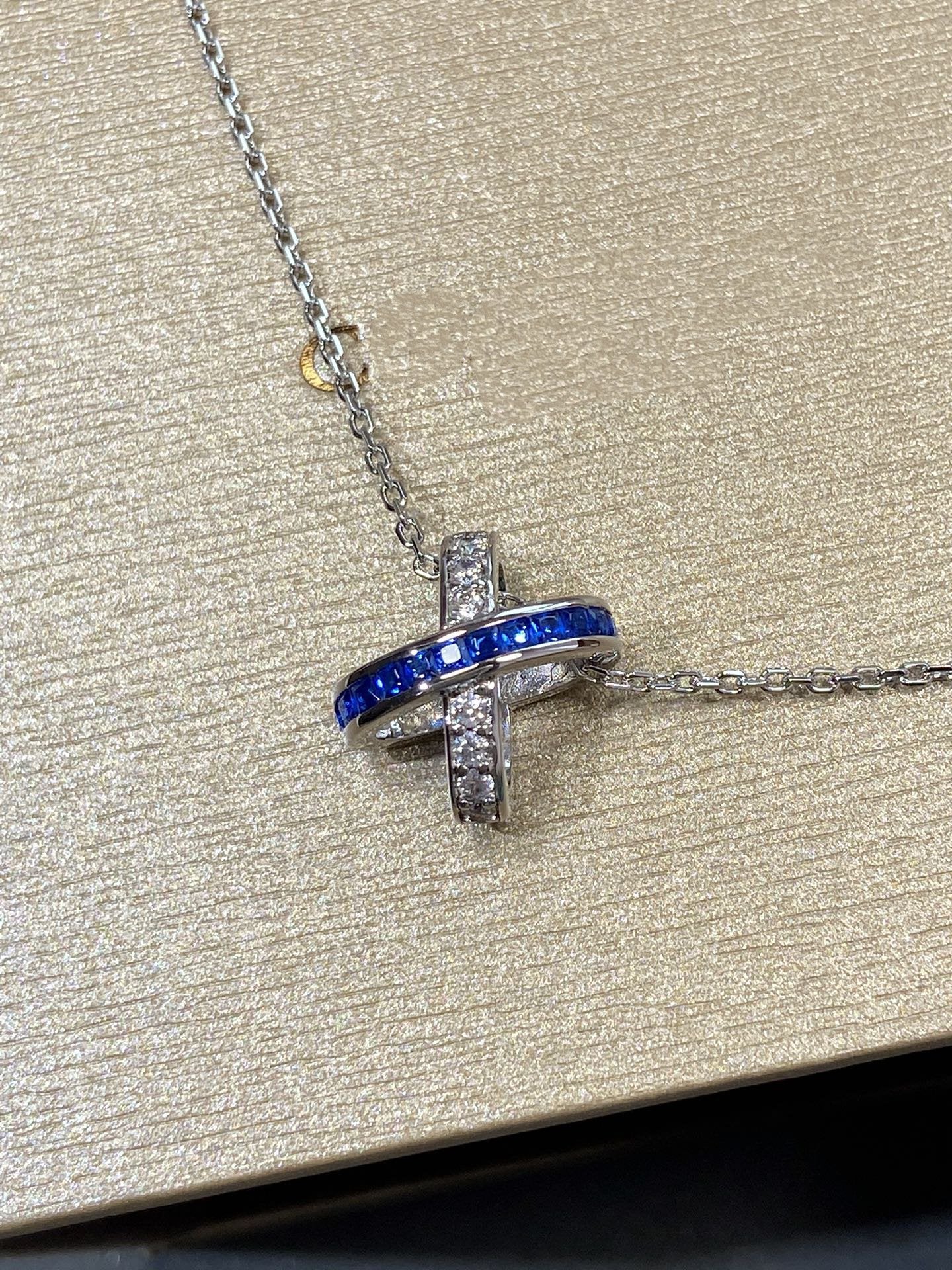 ¡®Dream¡¯LIENS DIAMOND SILVER NECKLACE