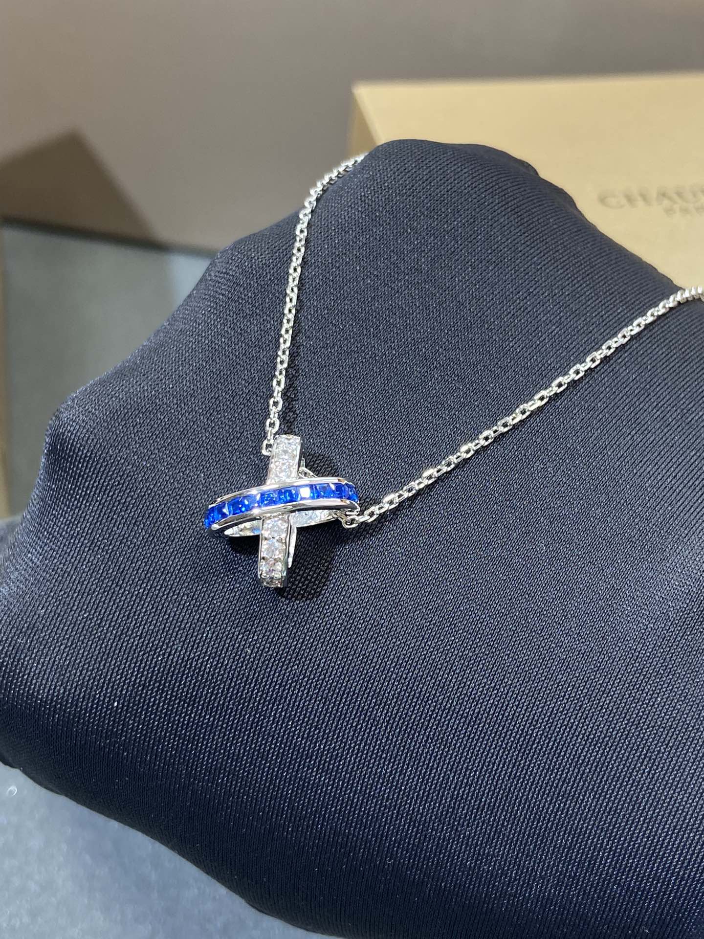 ¡®Dream¡¯LIENS DIAMOND SILVER NECKLACE